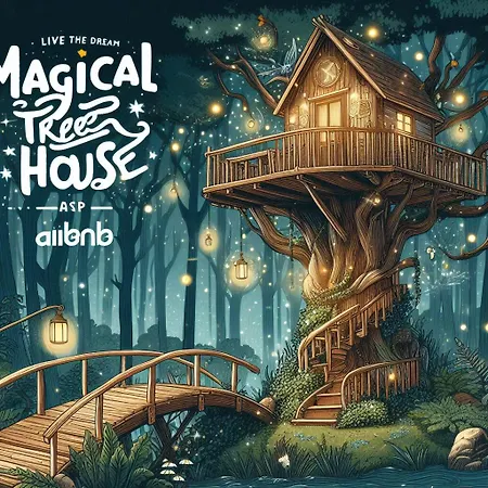 Роскошный шатер Magical Treehouse Лагуш